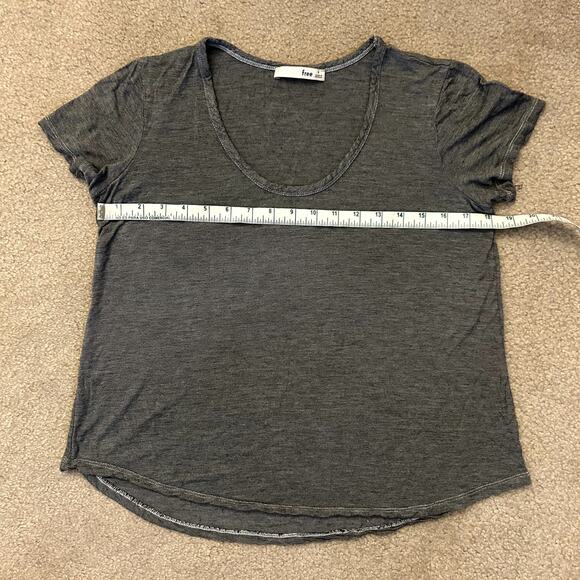 Aritzia Wilfred Free Gray Loungewear Casual Valmere T-shirt Size S - Picture 5 of 7